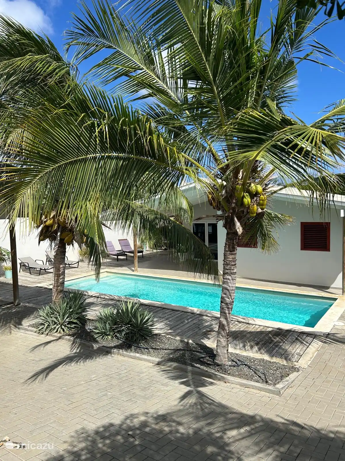 vakantiehuis huren in Villapark Flamboyan, Banda Ariba (oost), Curaçao - Tropische woning met privé zwembad