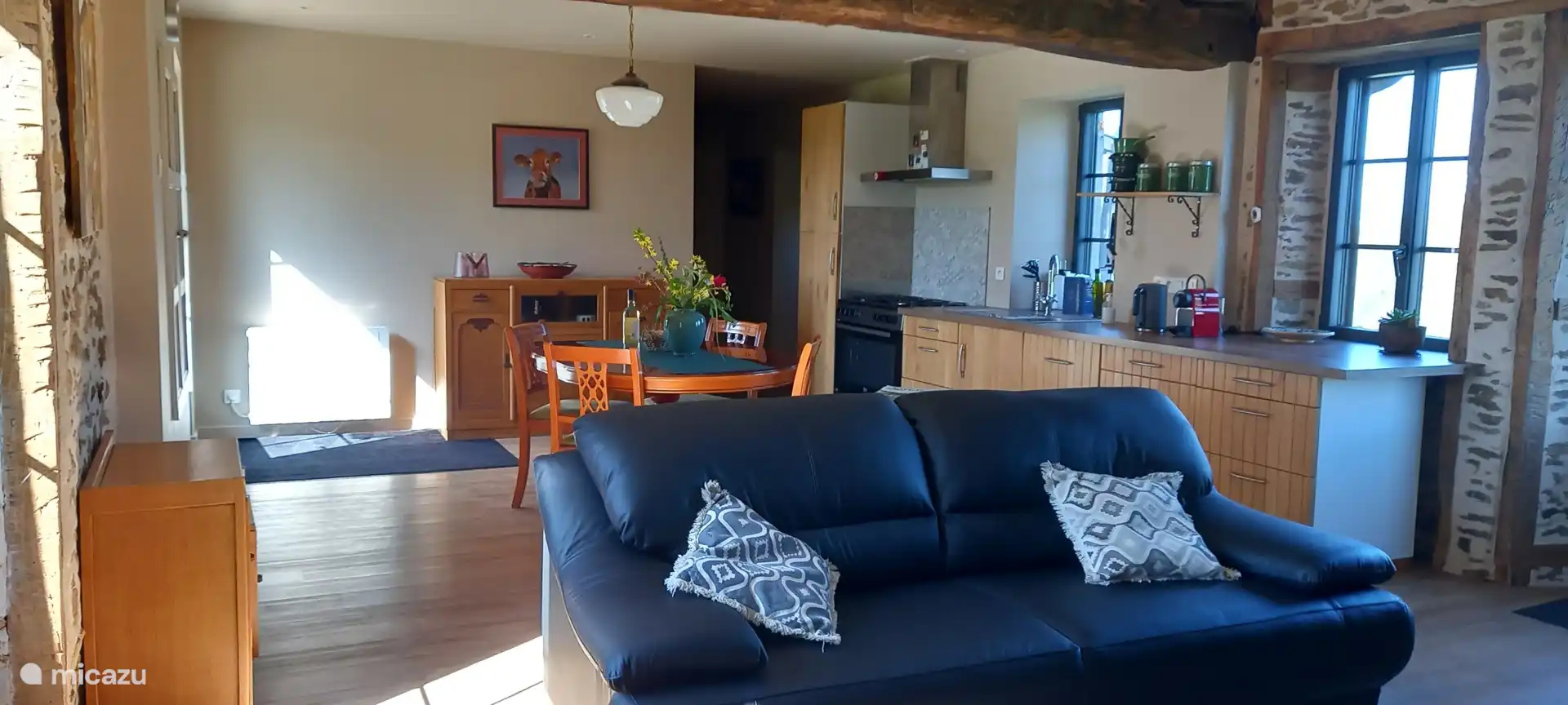 Cuisine spacieuse avec tous les équipements