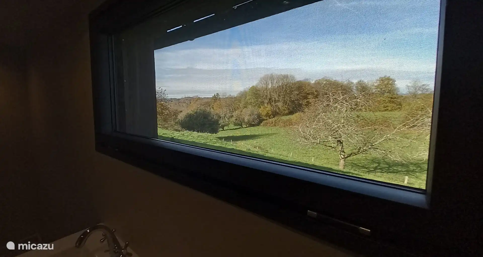 Se brosser les dents avec vue