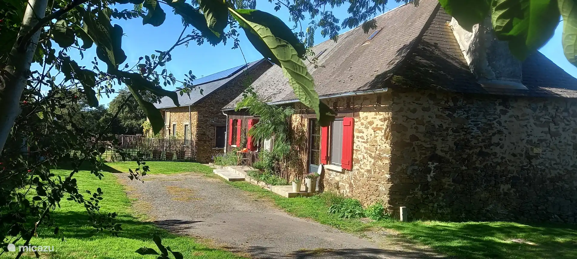 Ferme détachée dans notre jardin