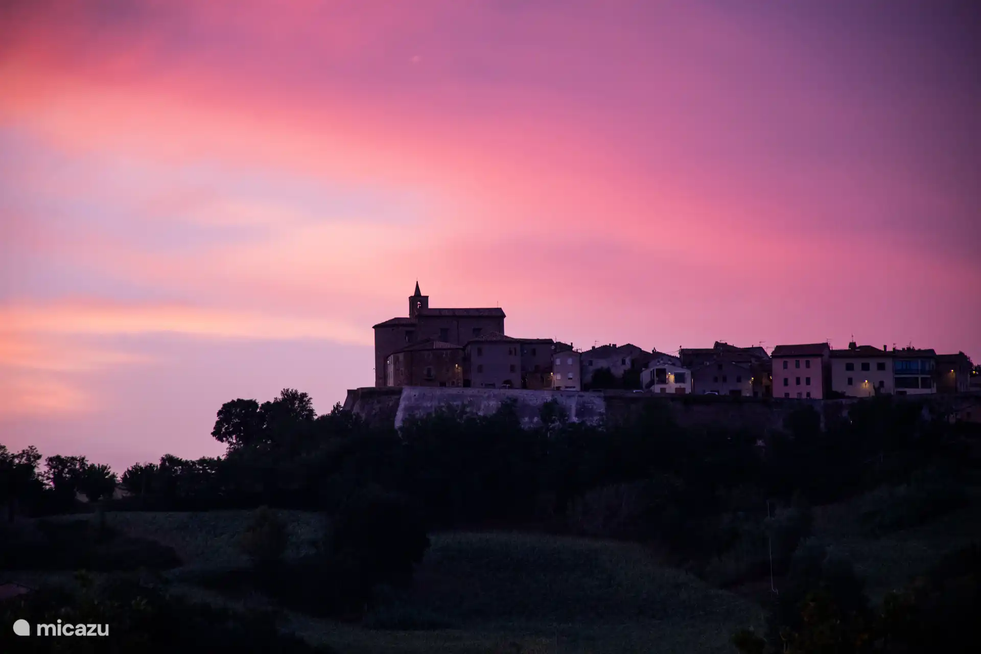 Coucher de soleil de Sorbolongo