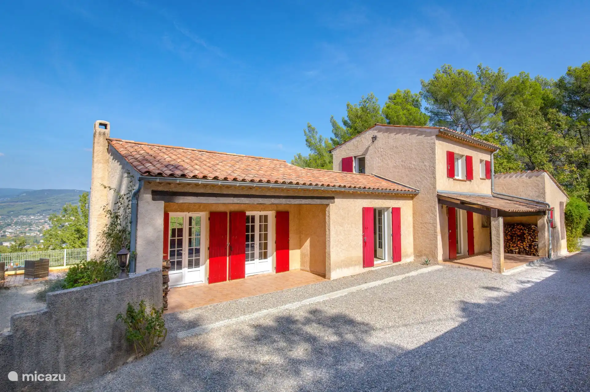 Arrière de la villa