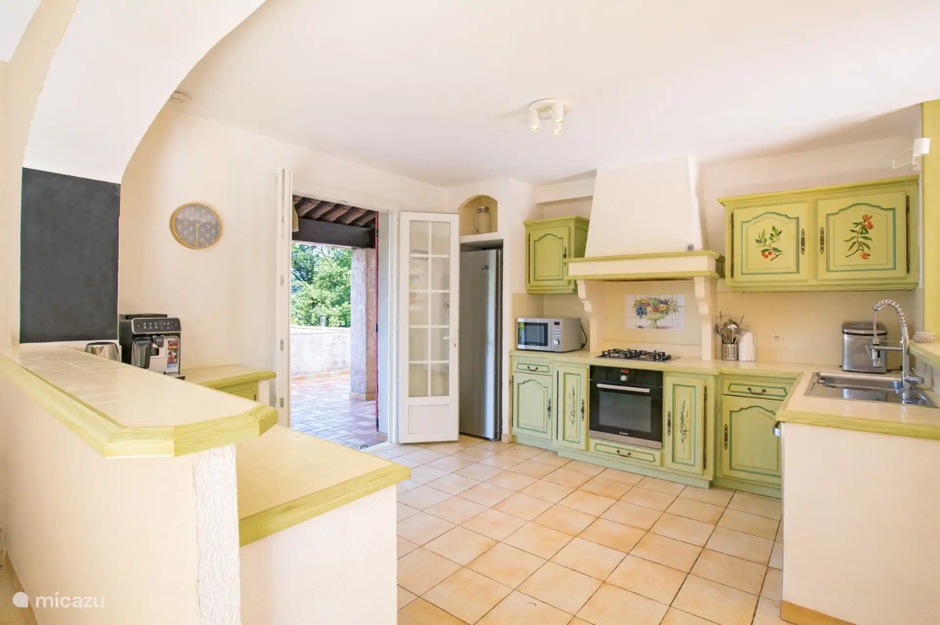 La grande cuisine ouverte