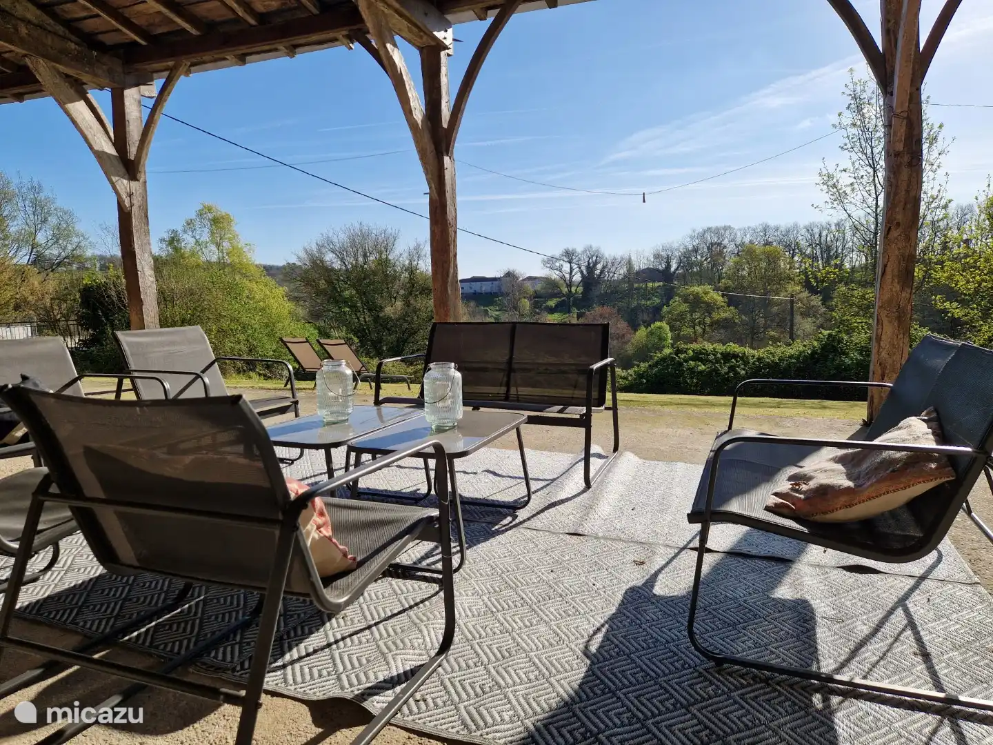 Vistas impresionantes desde la terraza
