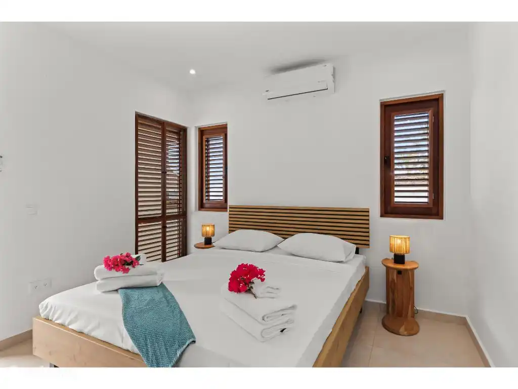 Air-conditioned bedroom