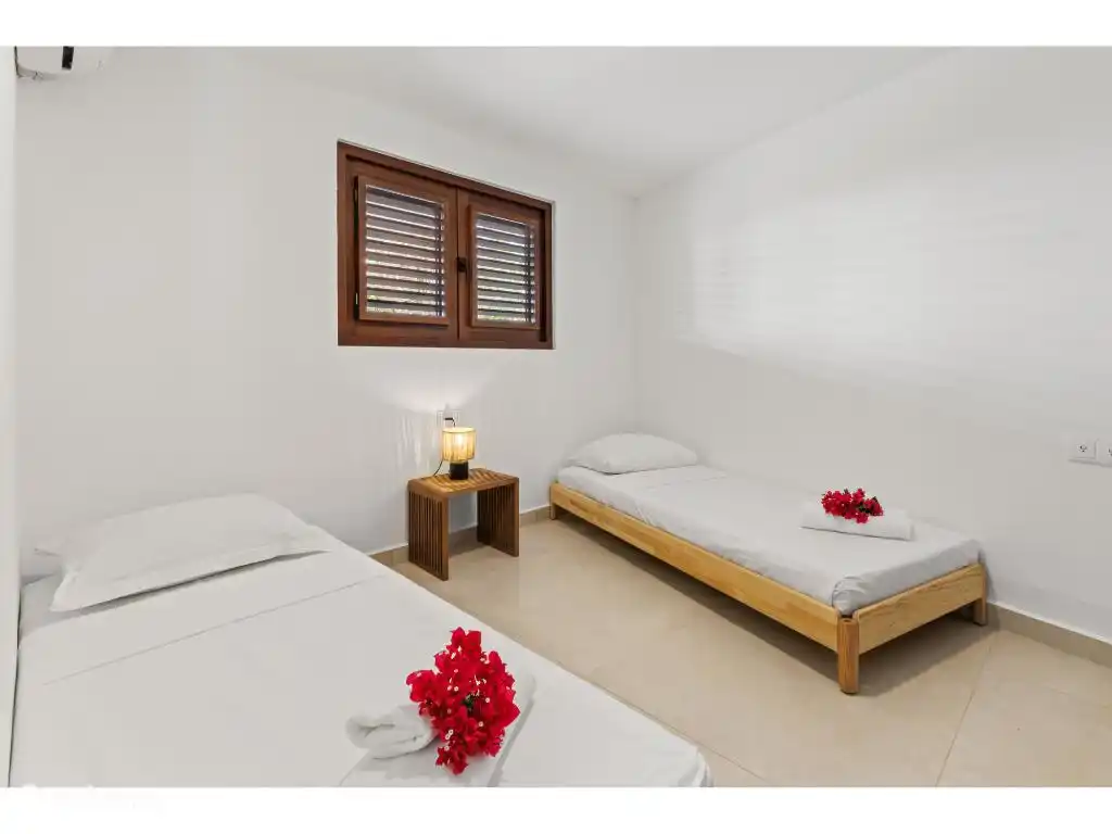 Air-conditioned bedroom