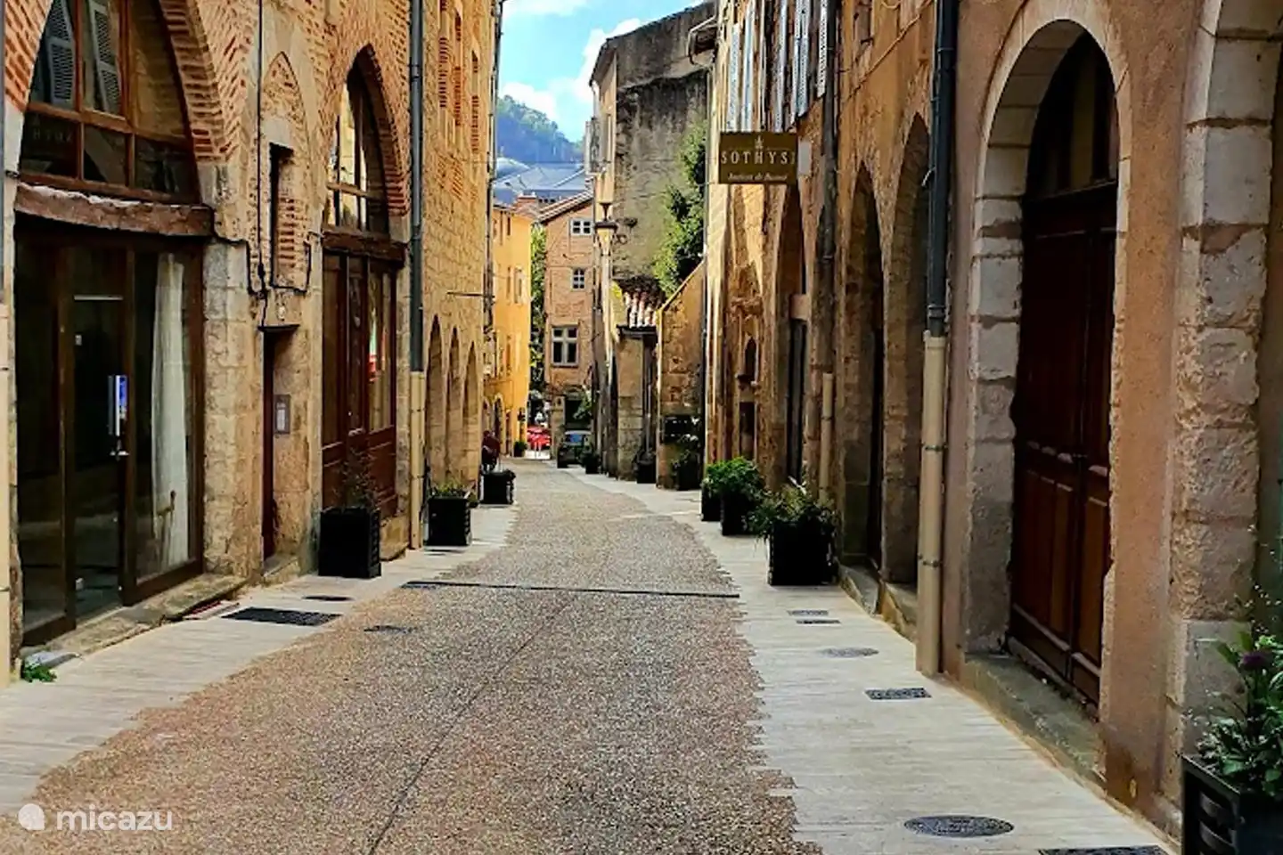 Mooie straatjes in Cahors