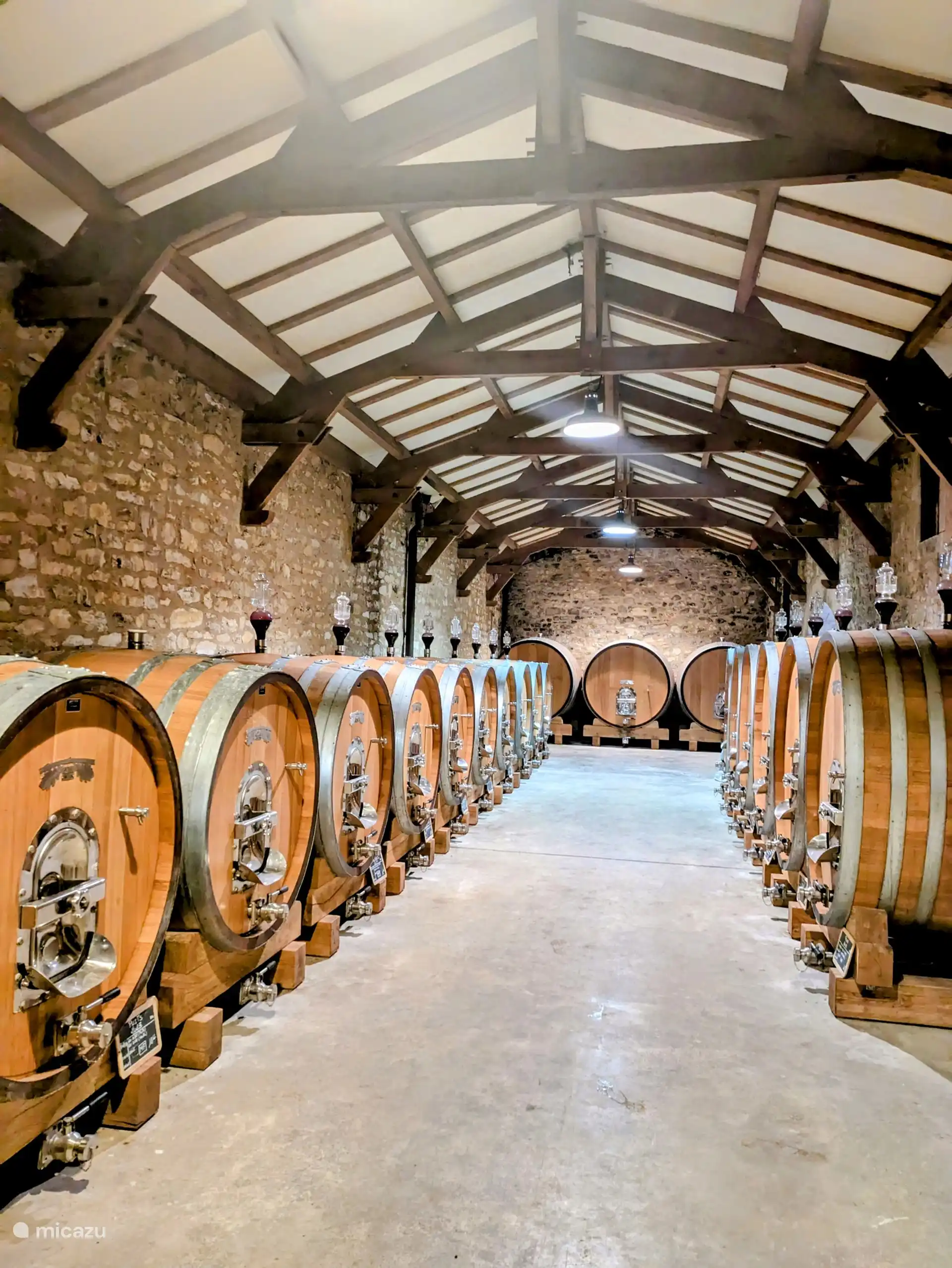 Bezoek een van de vele wijnchateaus