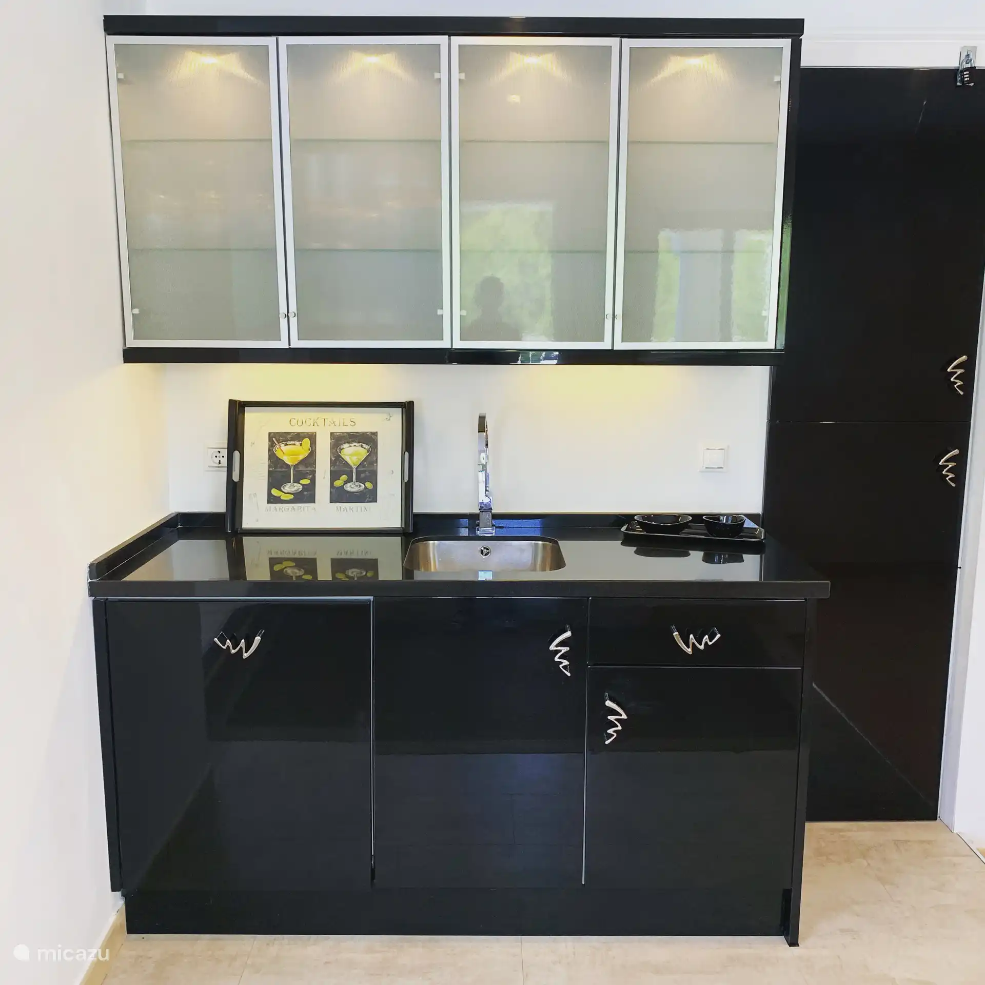 Zwembad suite, keuken