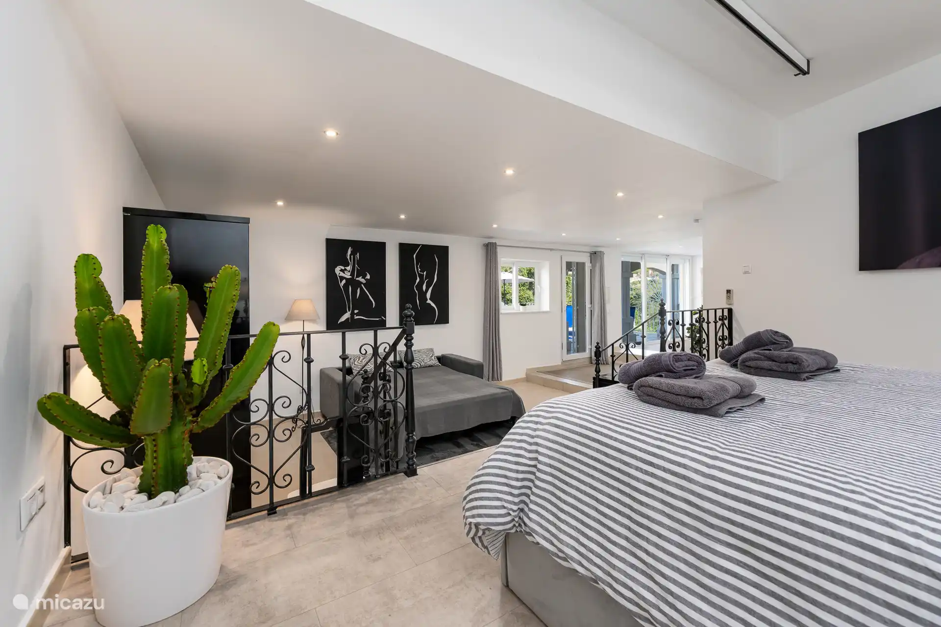 Zwembad suite, slaapkamer 4