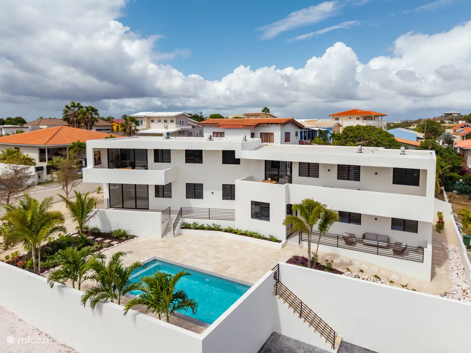 Immeuble à vue en vue du dessus