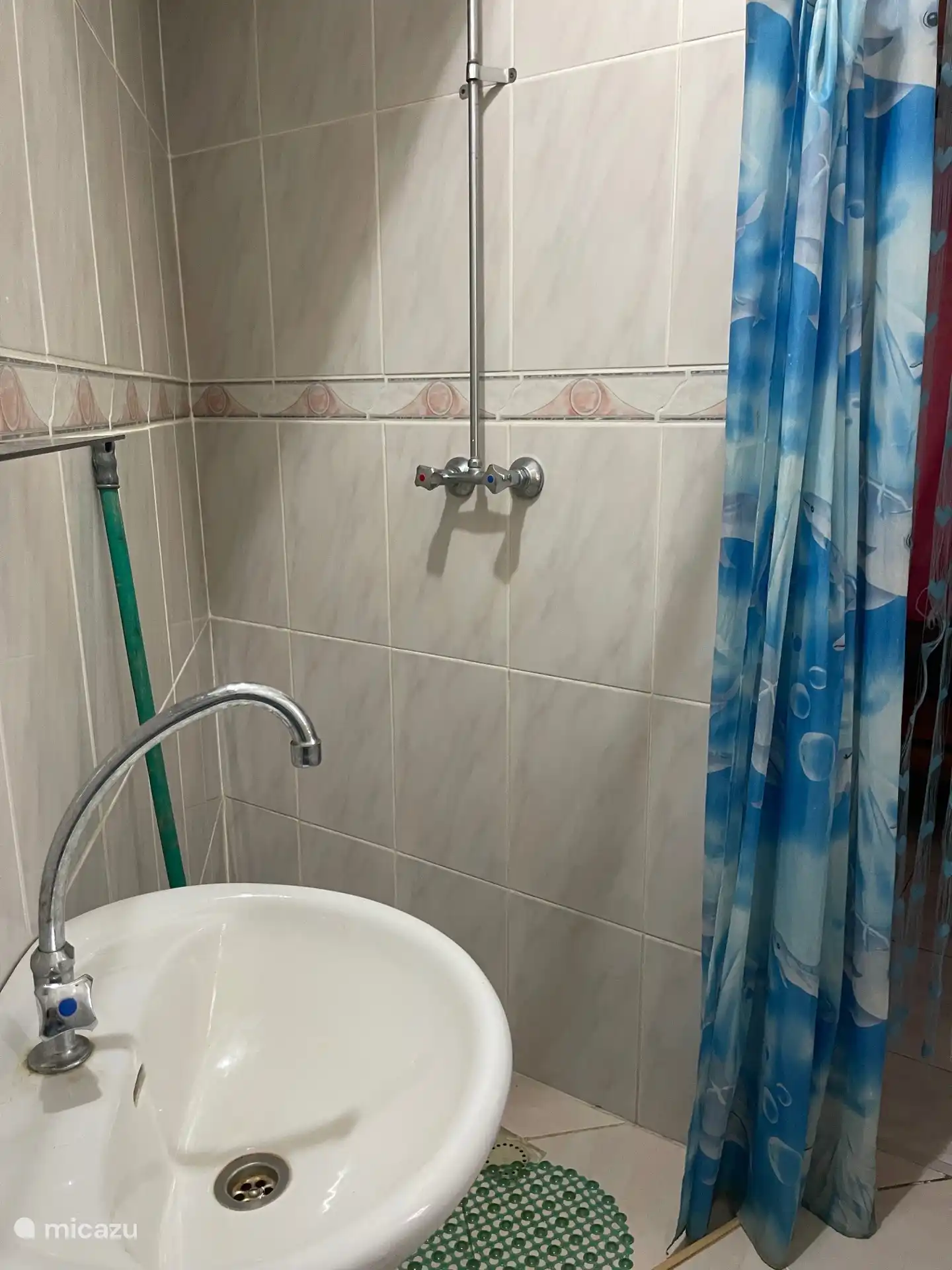 Instapdouche kleine badkamer