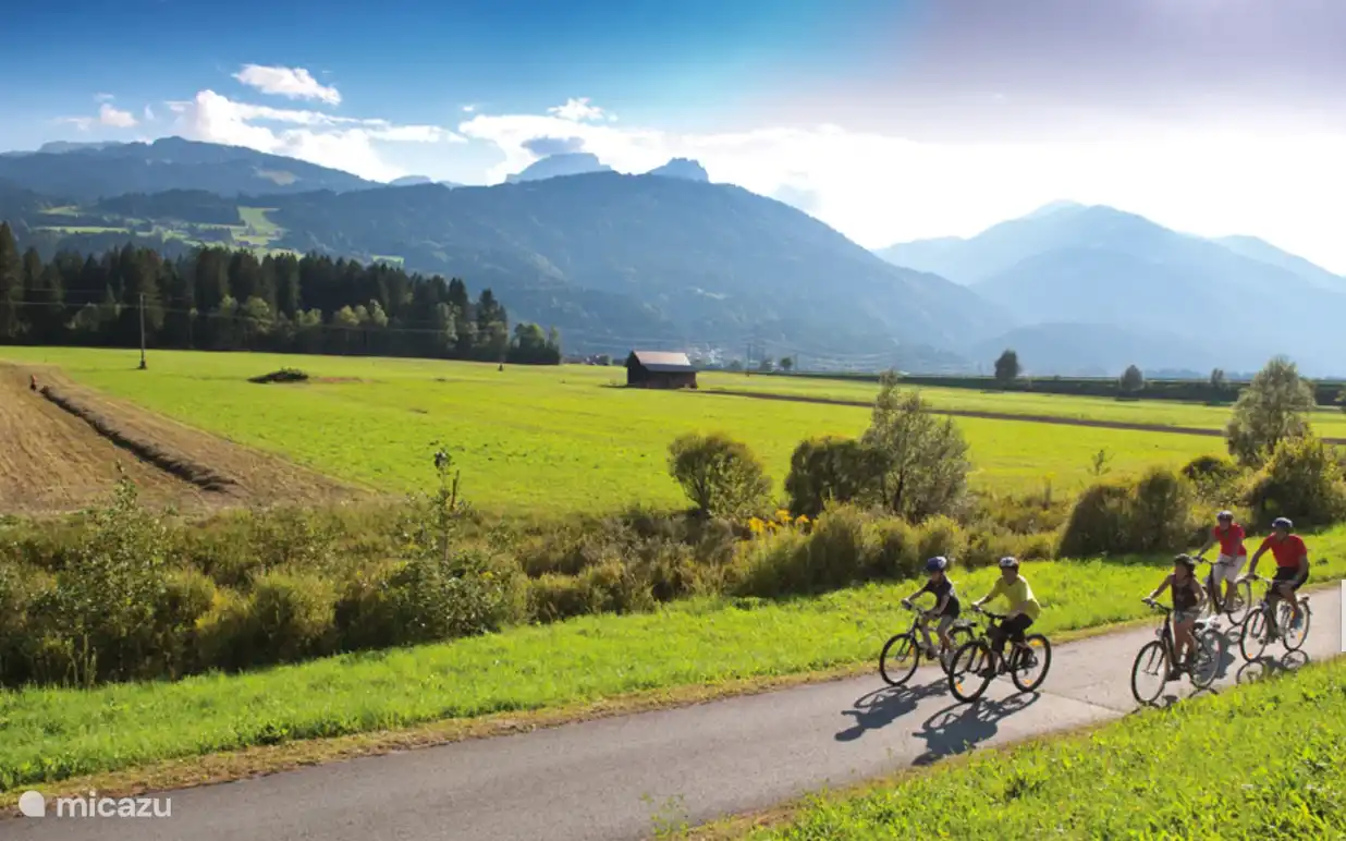 À vélo à travers le Gailtal