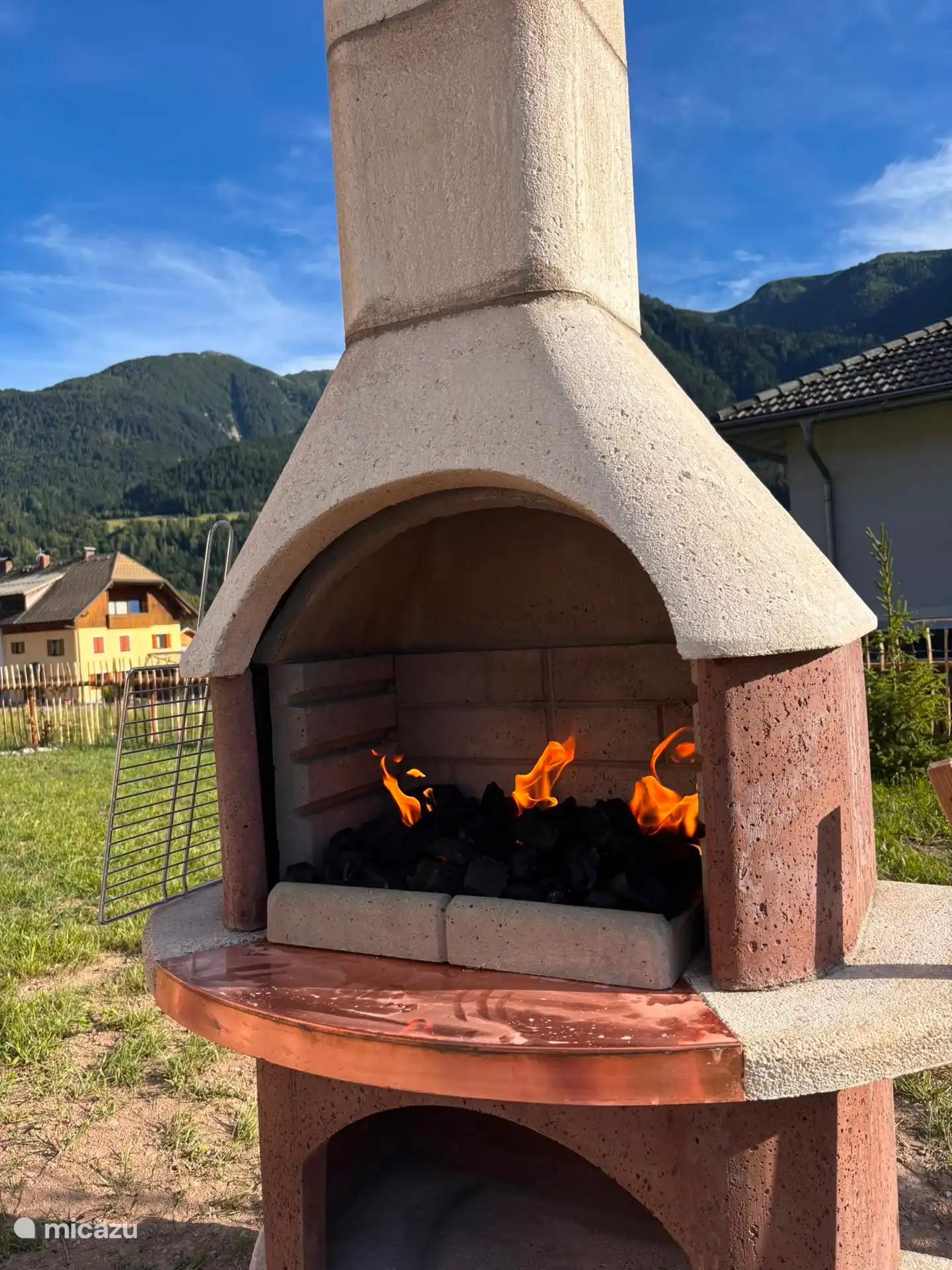 Barbacoa de verano e invierno