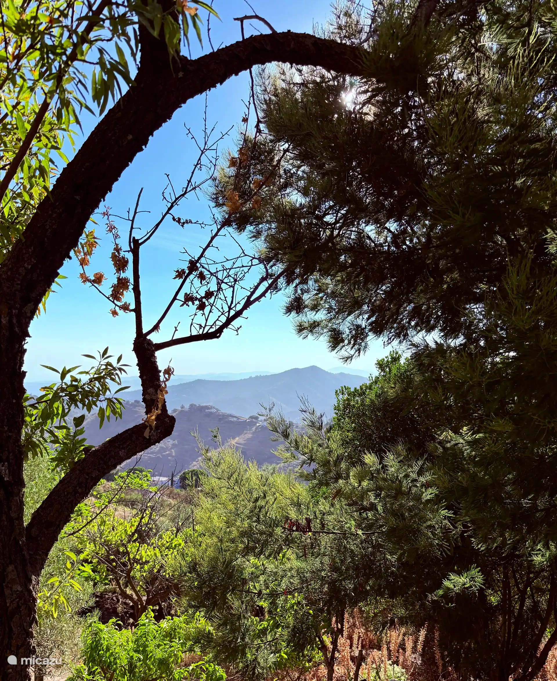 uitzicht vanuit casita