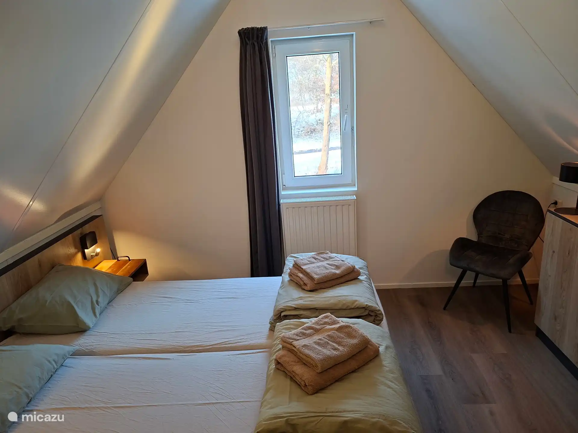 Also upstairs a 2-person room