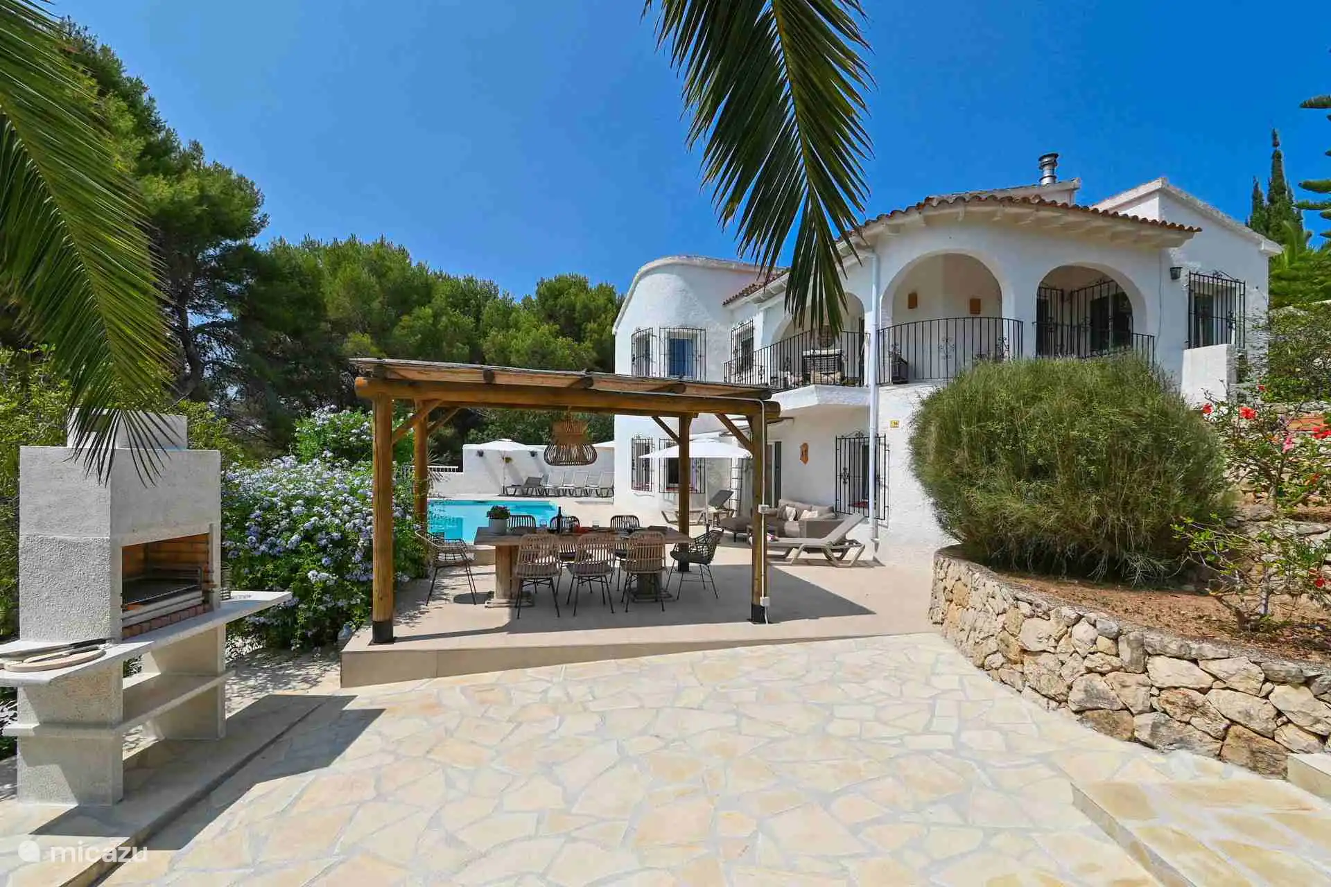 Fietsen, Spanje, Costa Blanca, Moraira-Teulada, villa Casa La Vista – luxe villa Moraira