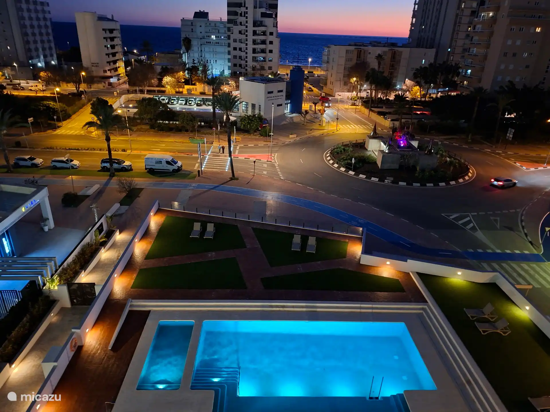 Verkoeling en genieten bij avondlicht