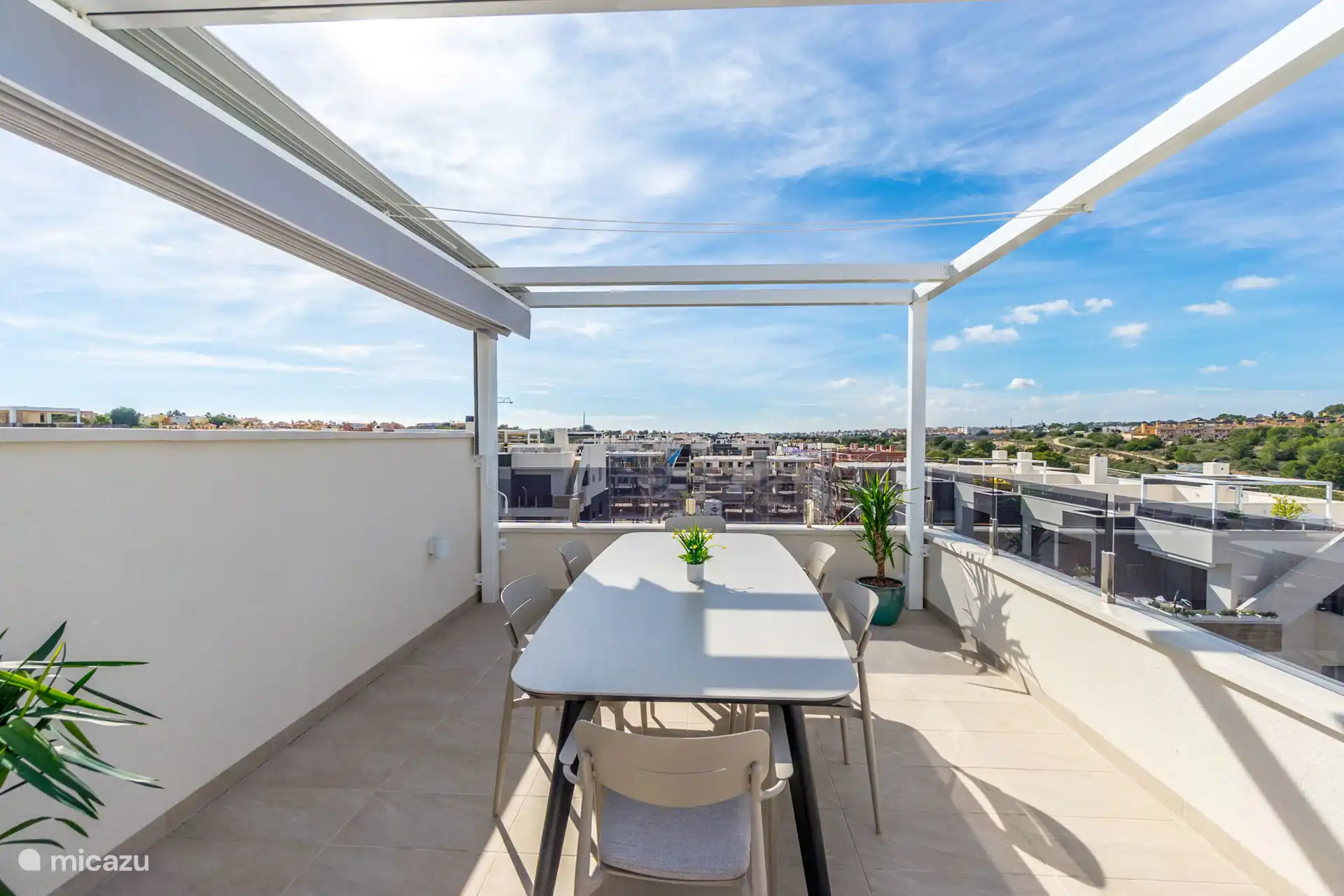 Terrasse sur solarium 