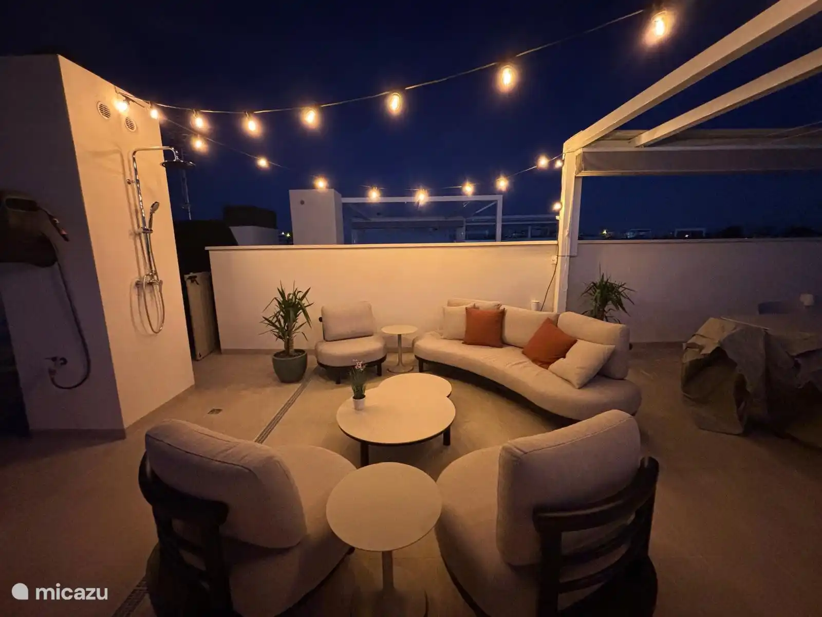 Solarium à atmosphère nocturne 