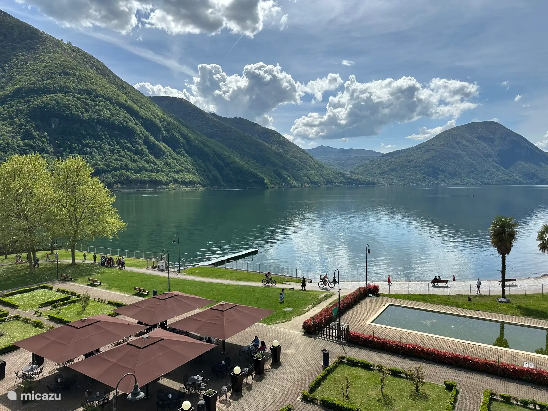 Vue depuis le balcon