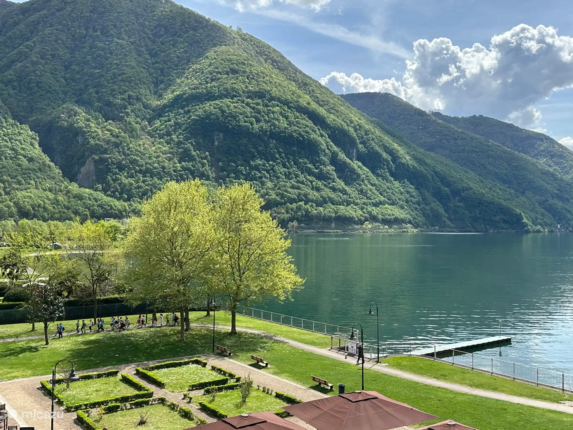 Vue depuis le balcon