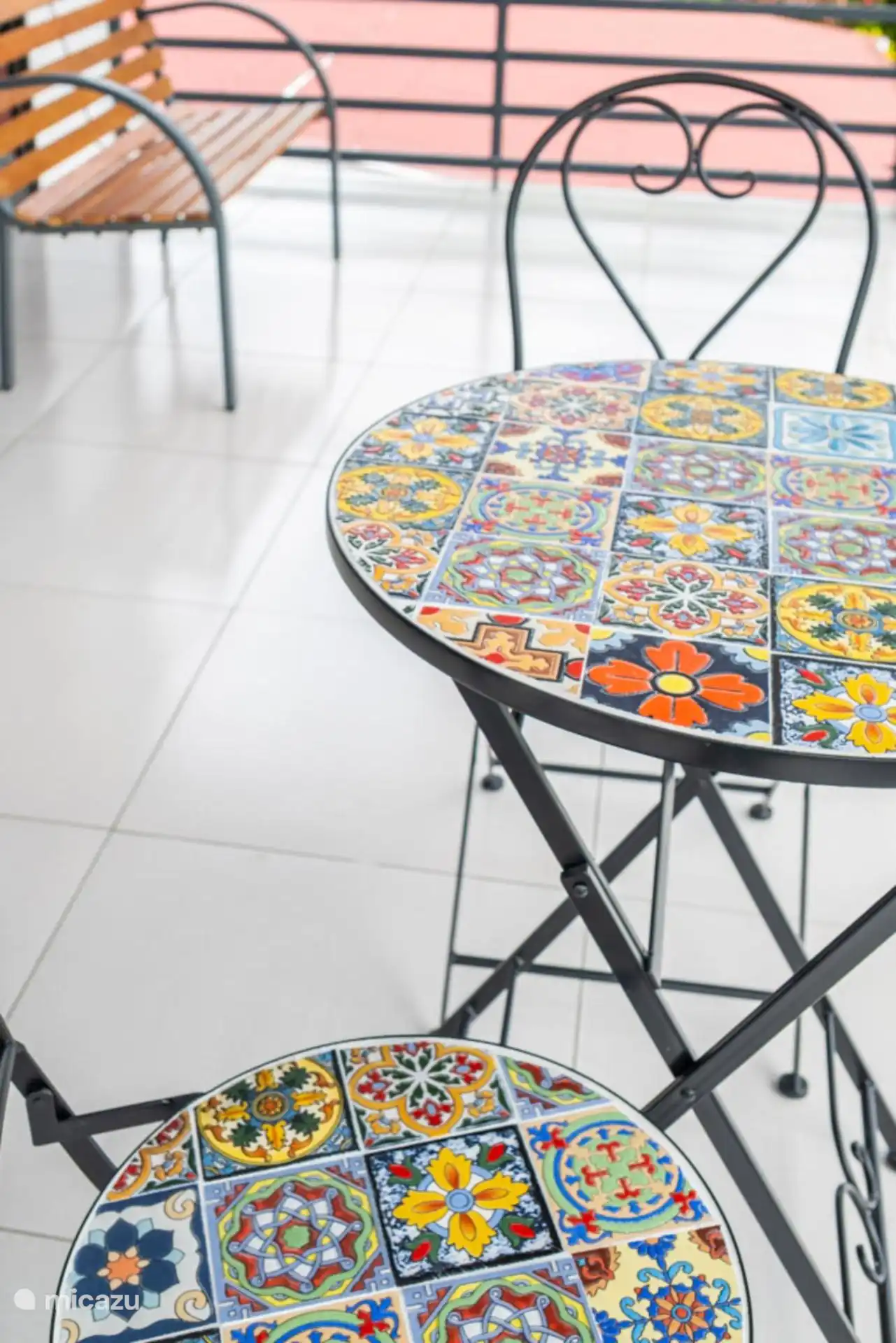 Table de la terrasse