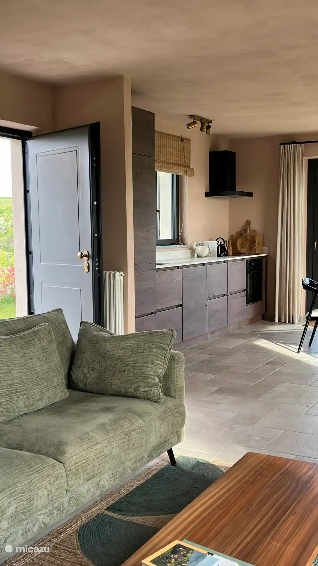 La cuisine entièrement équipée