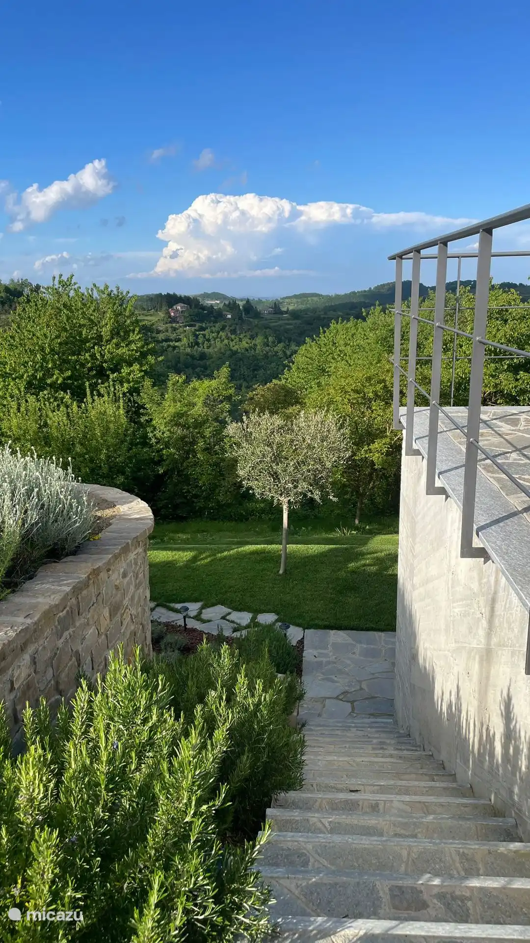 View of the hills.