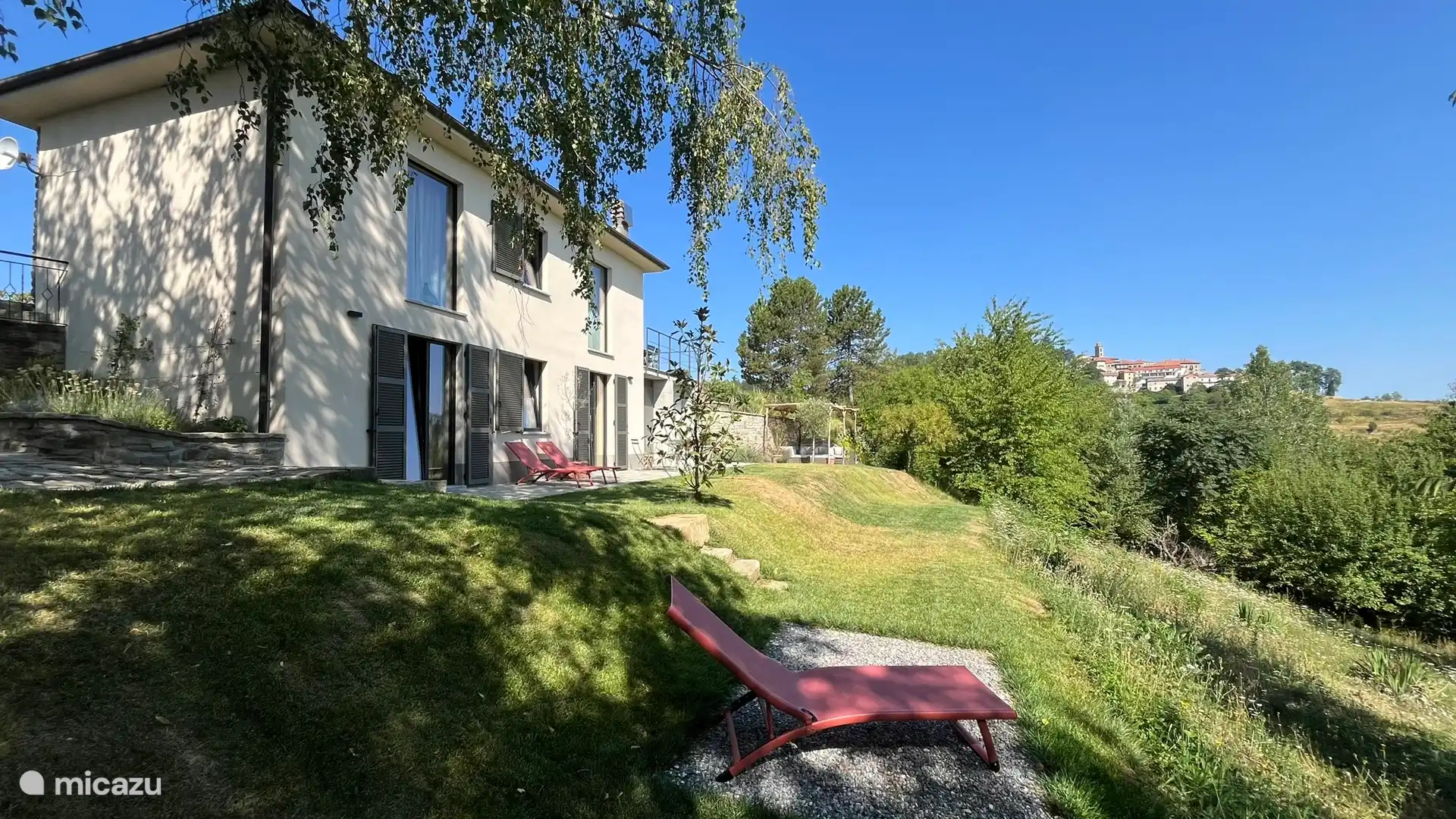 holiday house, Cessole, Piedmont, Italy - Casa Vista Collina