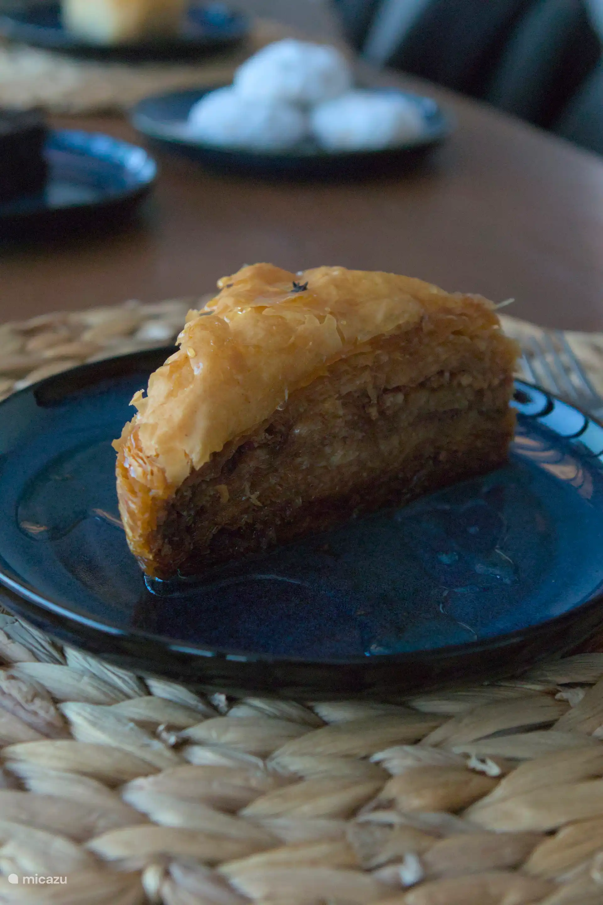 Griechische traditionelle Süßigkeiten von unserem privaten Koch Baklava