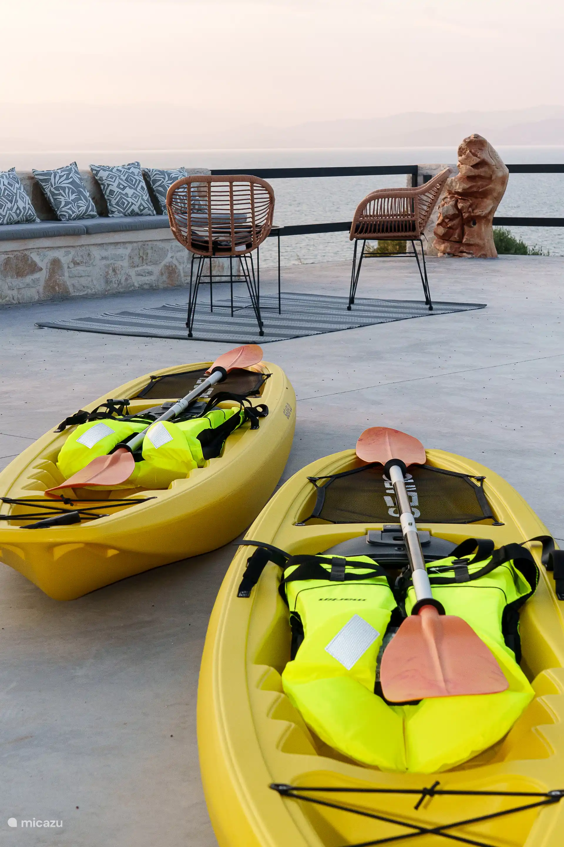 Freie Nutzung von Kanus und Sups