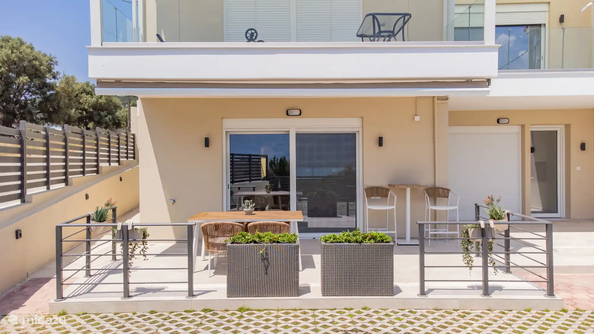 Elysia appartement terras en zithoek. 