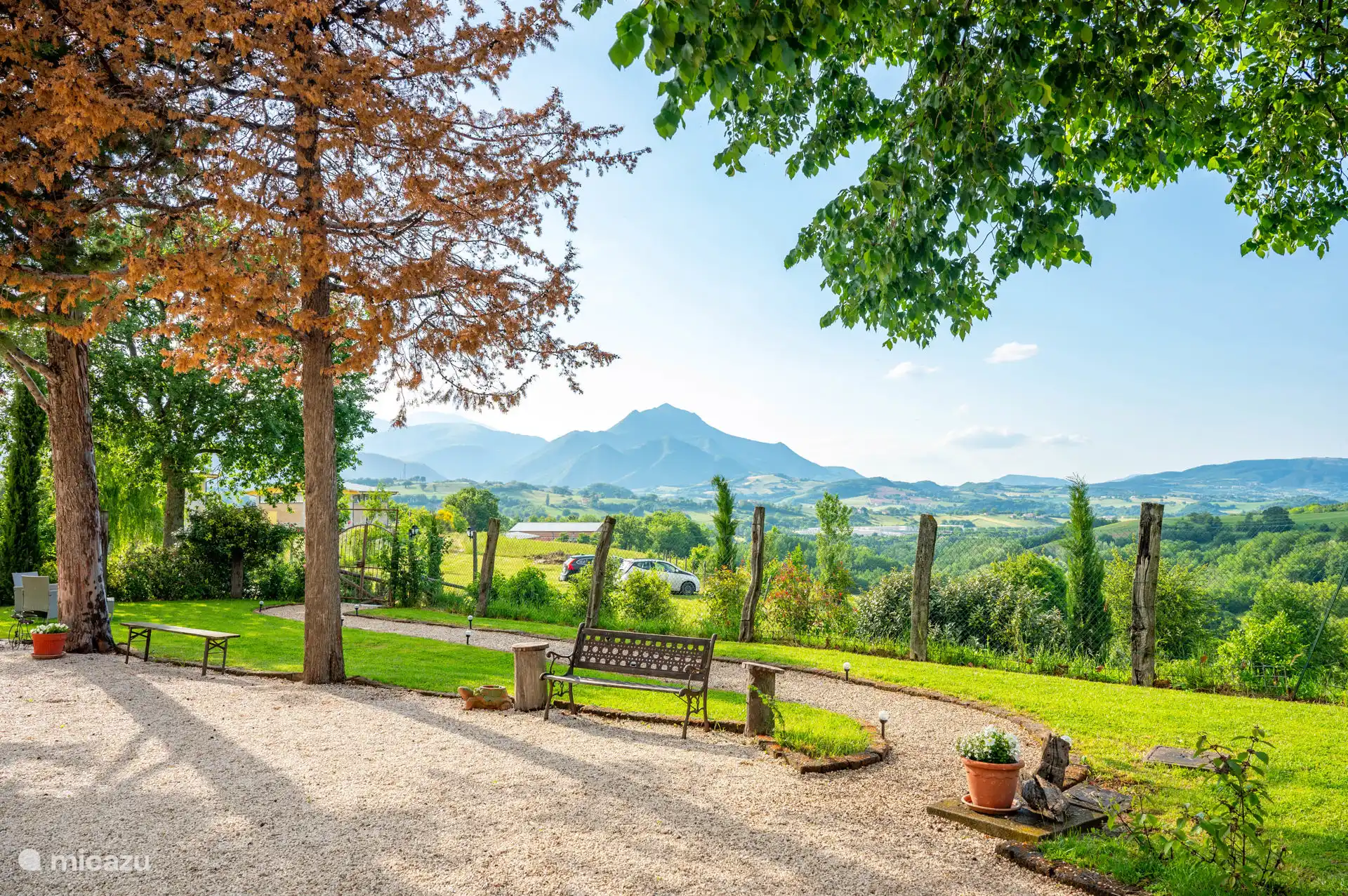 Vue sur le Monte Strega