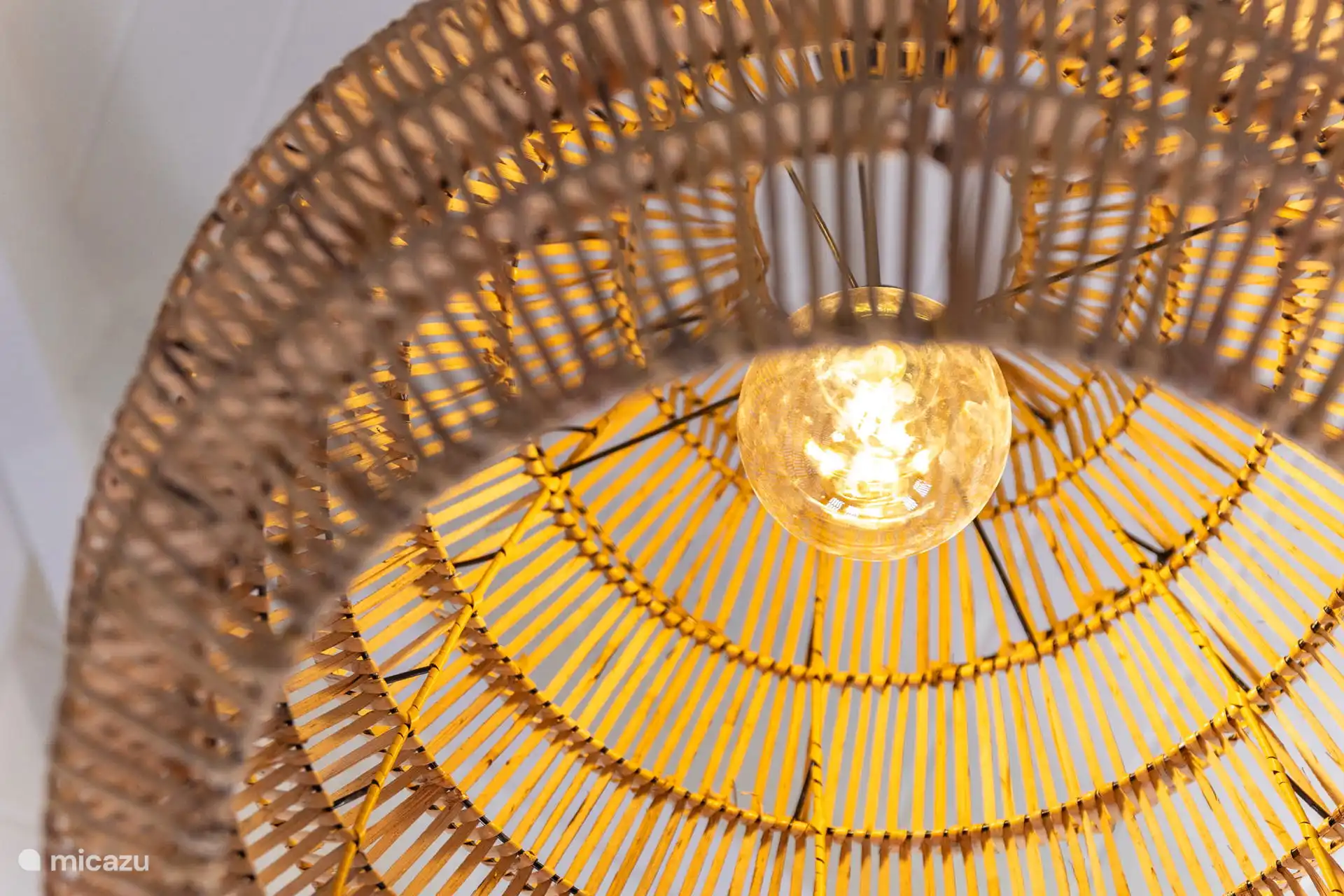 Lámpara de primer plano