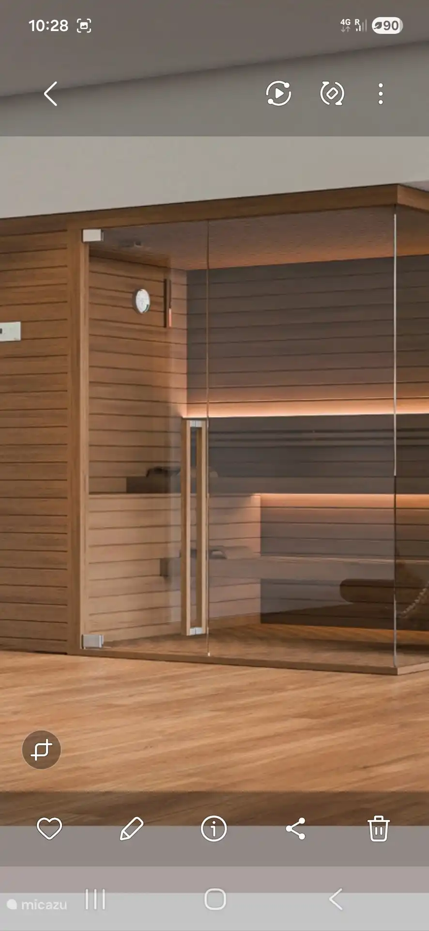 Finnish sauna avaible from october 