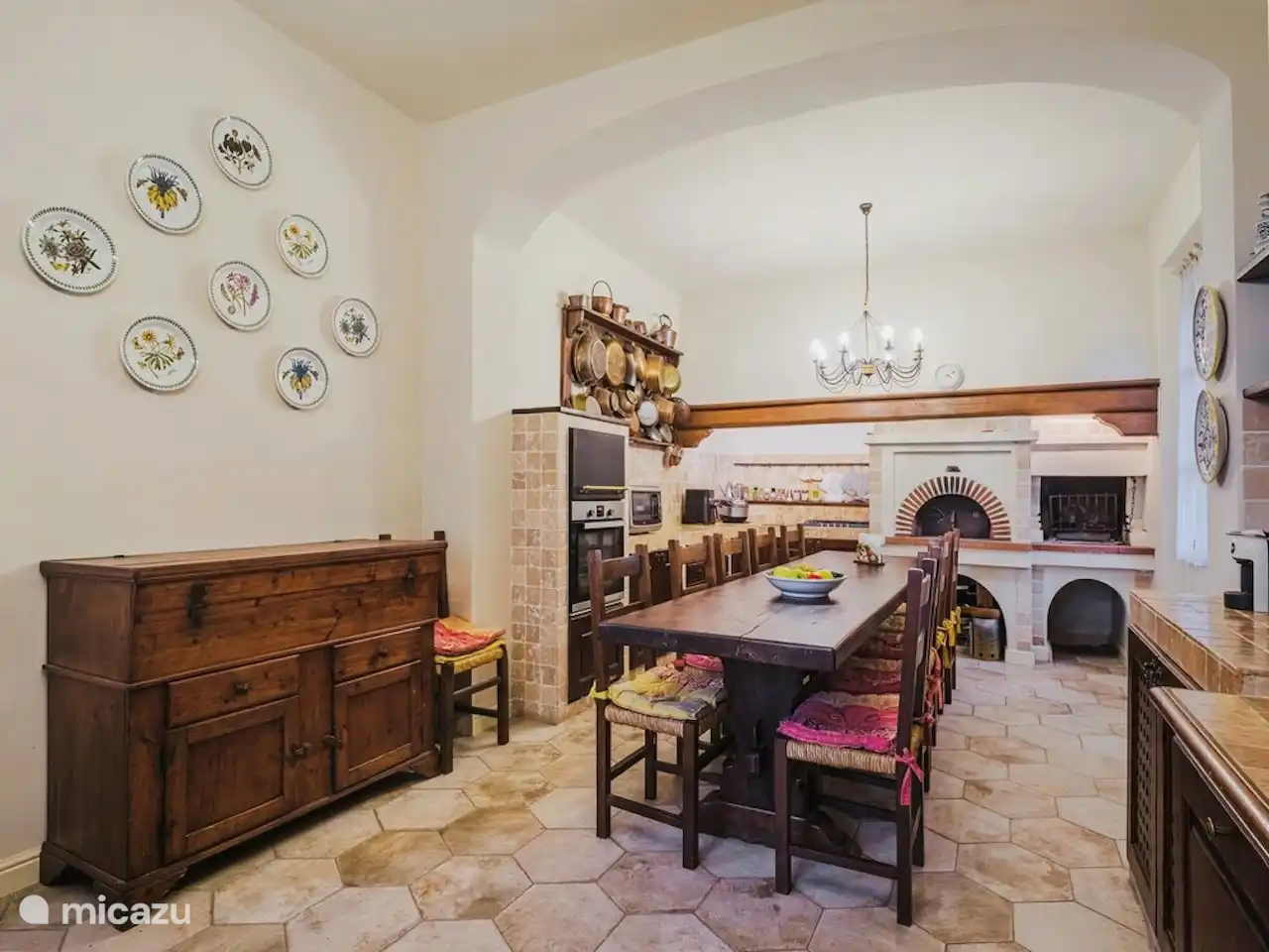 Kitchen with dining area