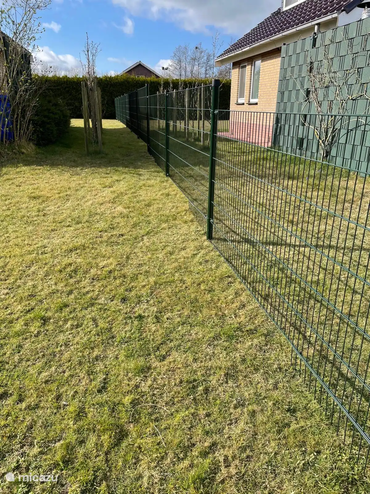 scheiding tussen beide woningen