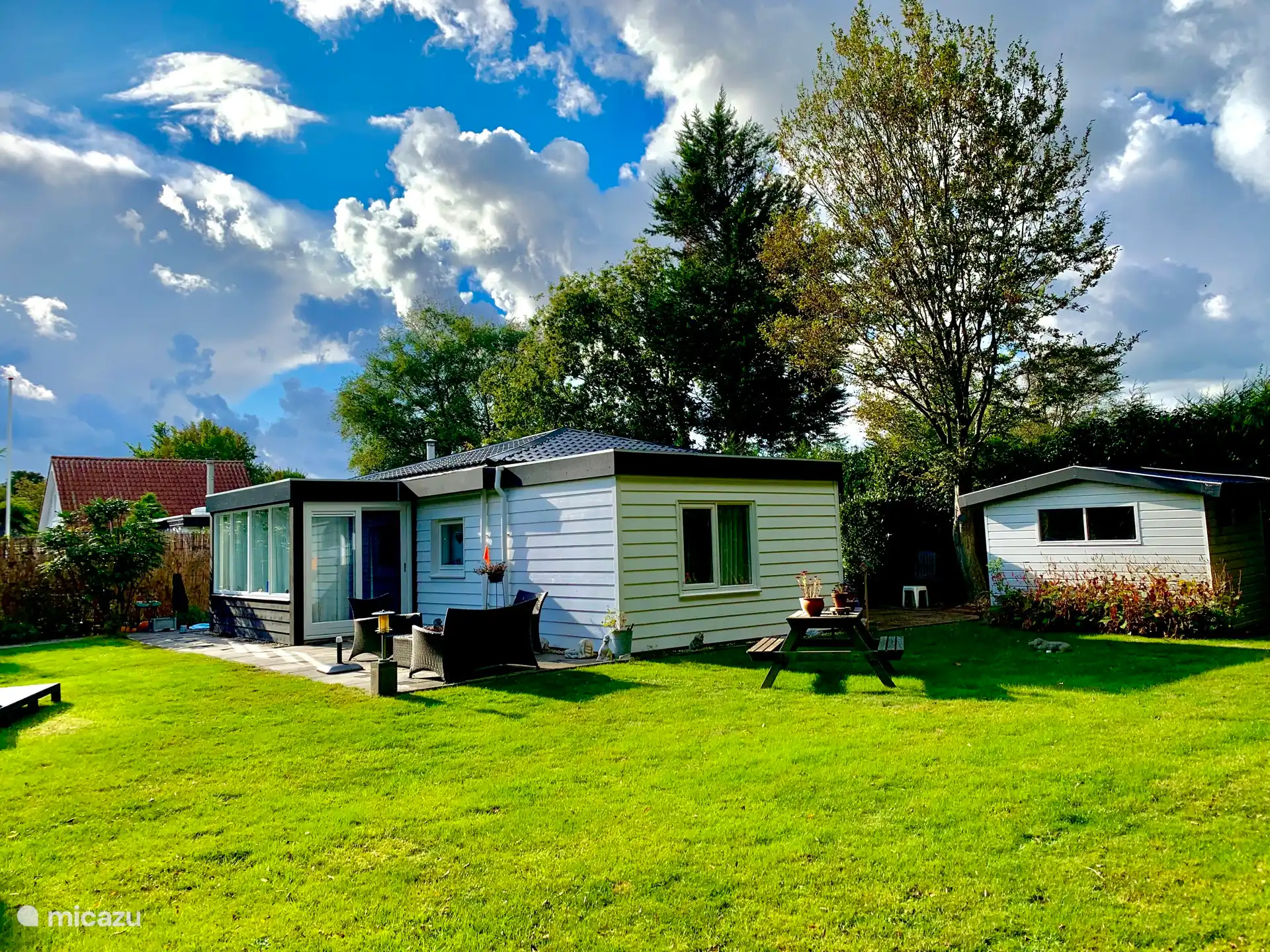 Sol, mar y playa, Países Bajos, Zelanda, Renesse, bungaló De Stern, Renesse