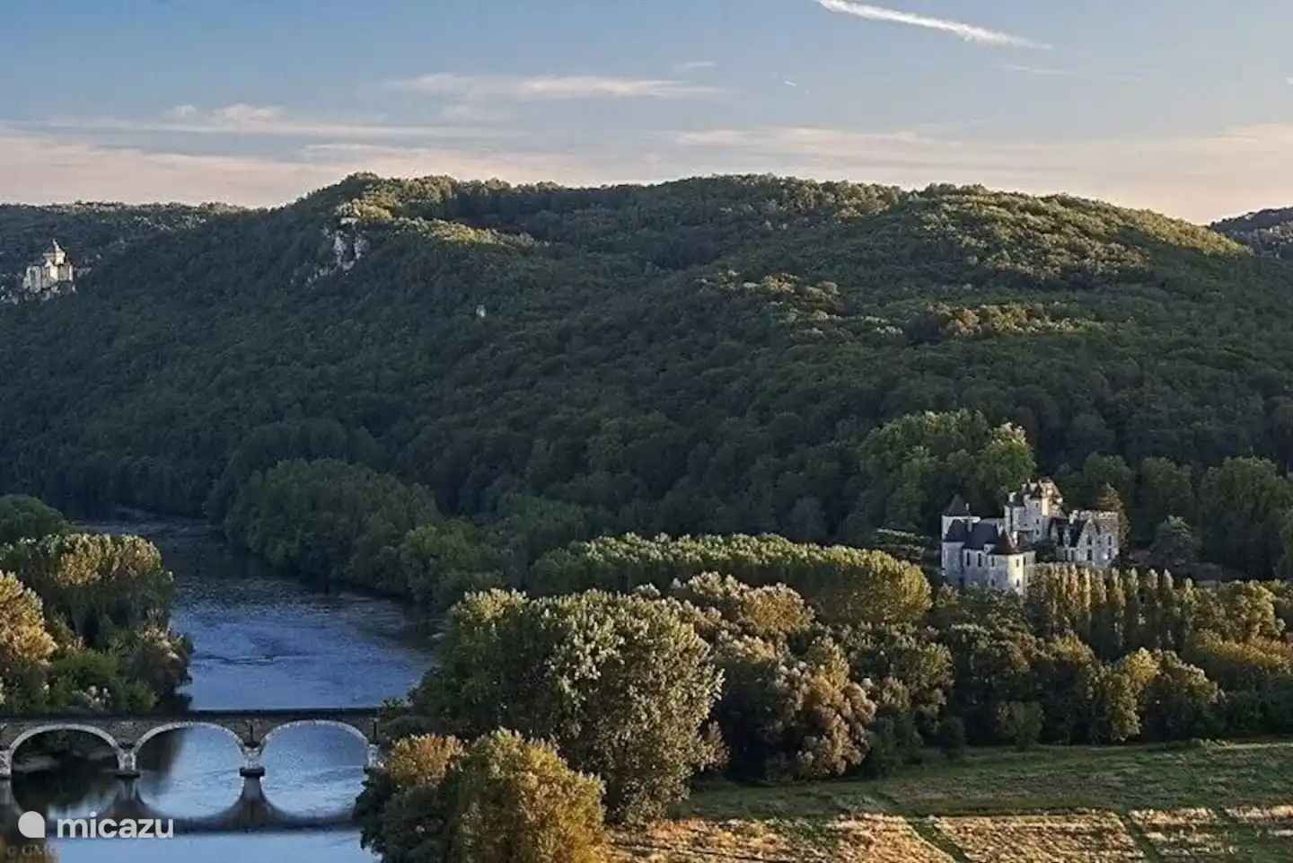 Vue sur la Dordogne