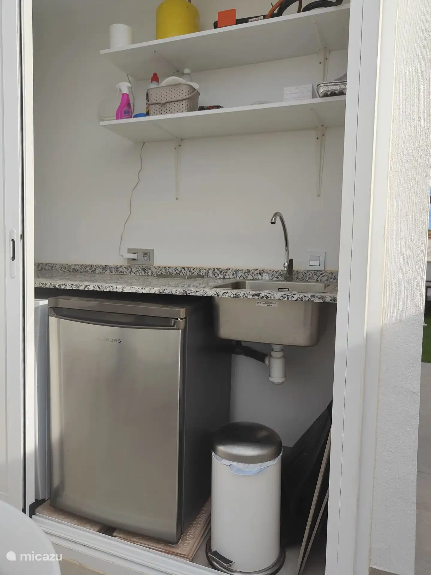 buitenkeuken op dakterras
