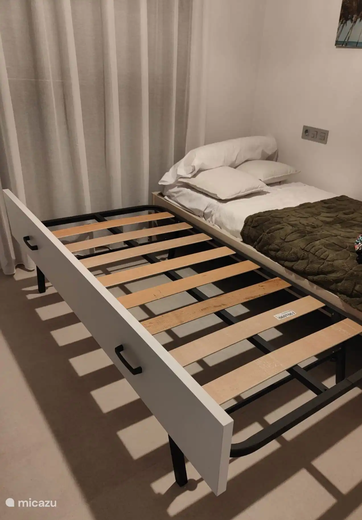 2 enkele bedden op de 3e slaapkamer