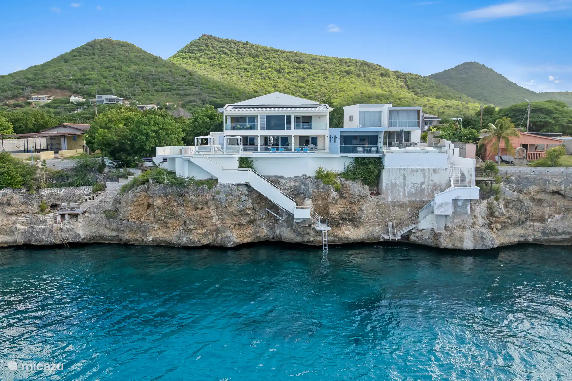 Hébergement de luxe, Curaçao, Banda Abou (ouest), Lagun, appartement   Lagun 4 pers appartement au bord de la mer