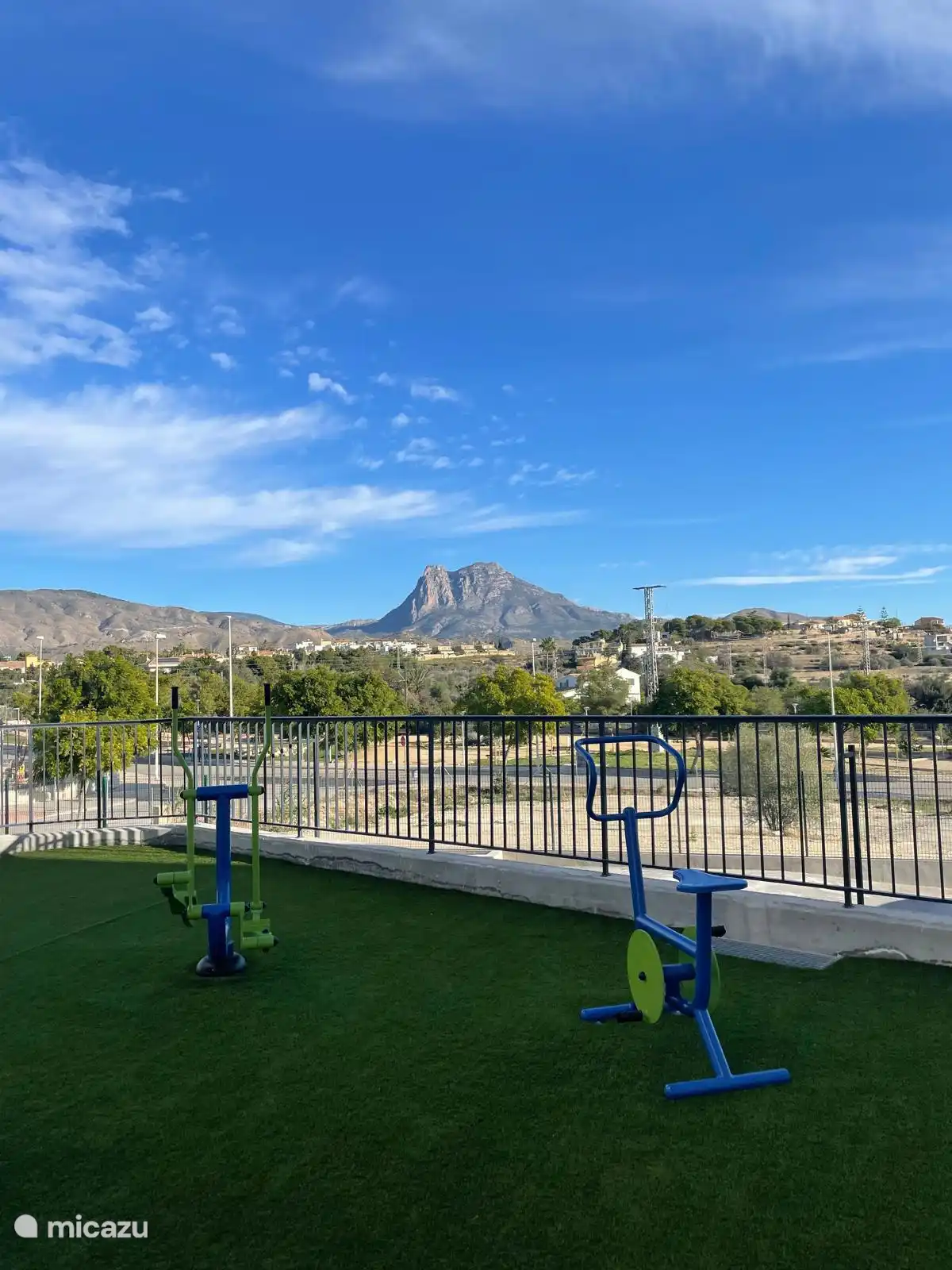 Prachtig uitzicht op Puig Campana