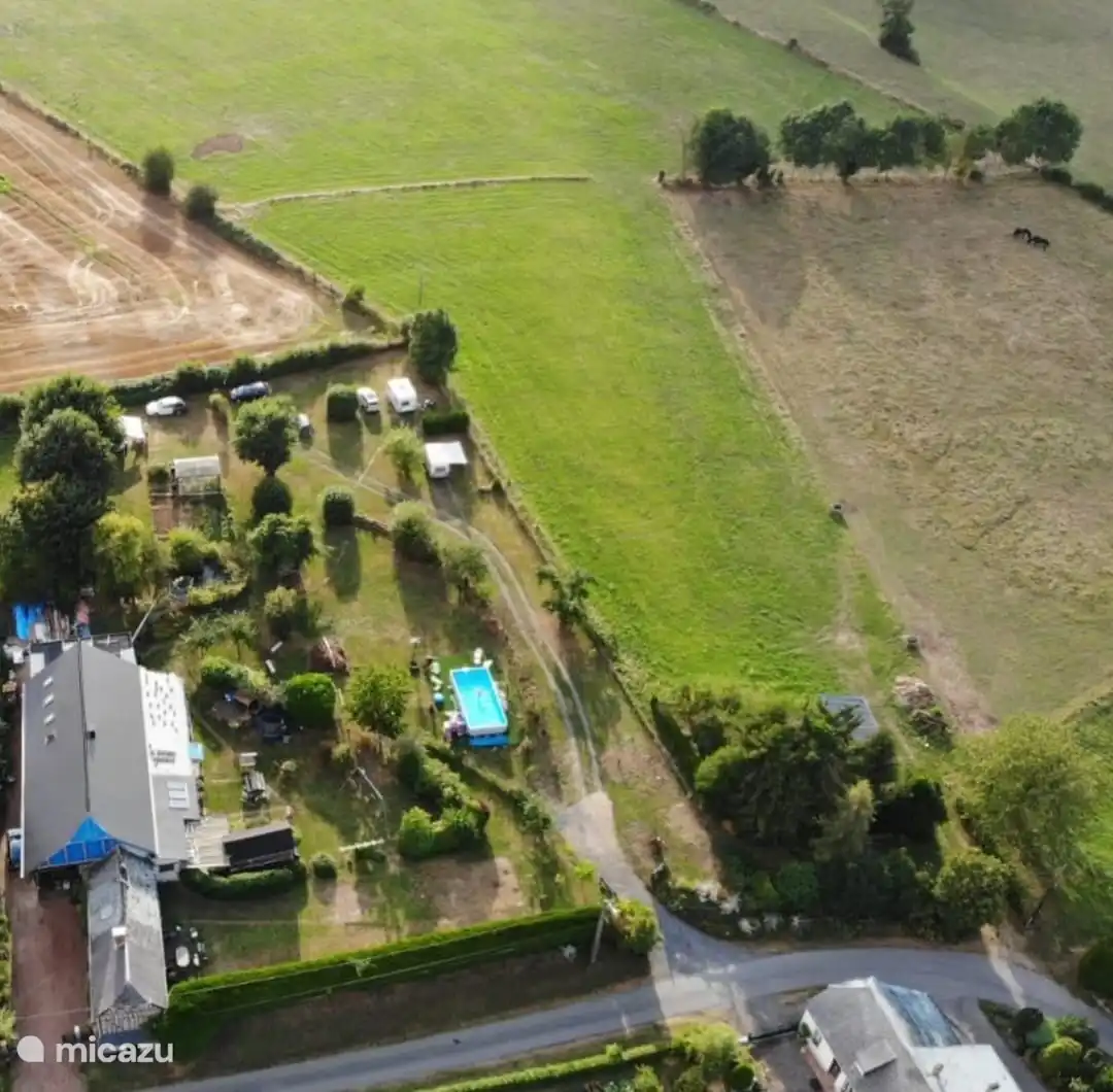 Landgoed vanuit de lucht