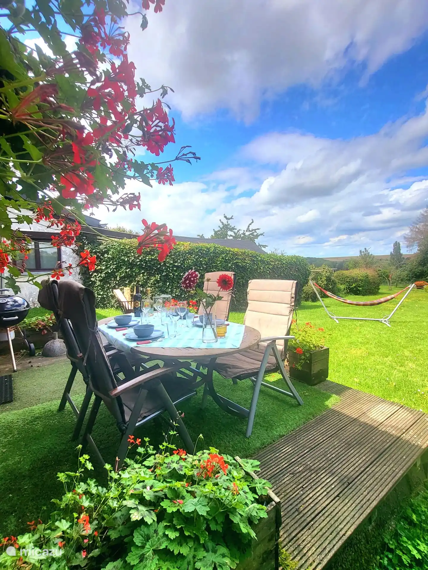 View of the surroundings from the private terrace
