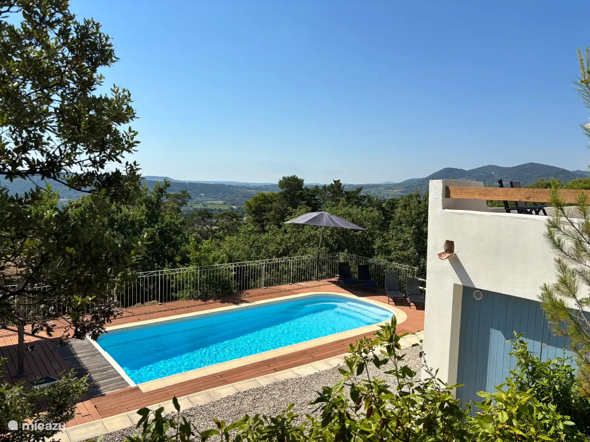 villa huren in Drôme, Frankrijk – Pres de Vaison-la-Romaine, 270⁰ view