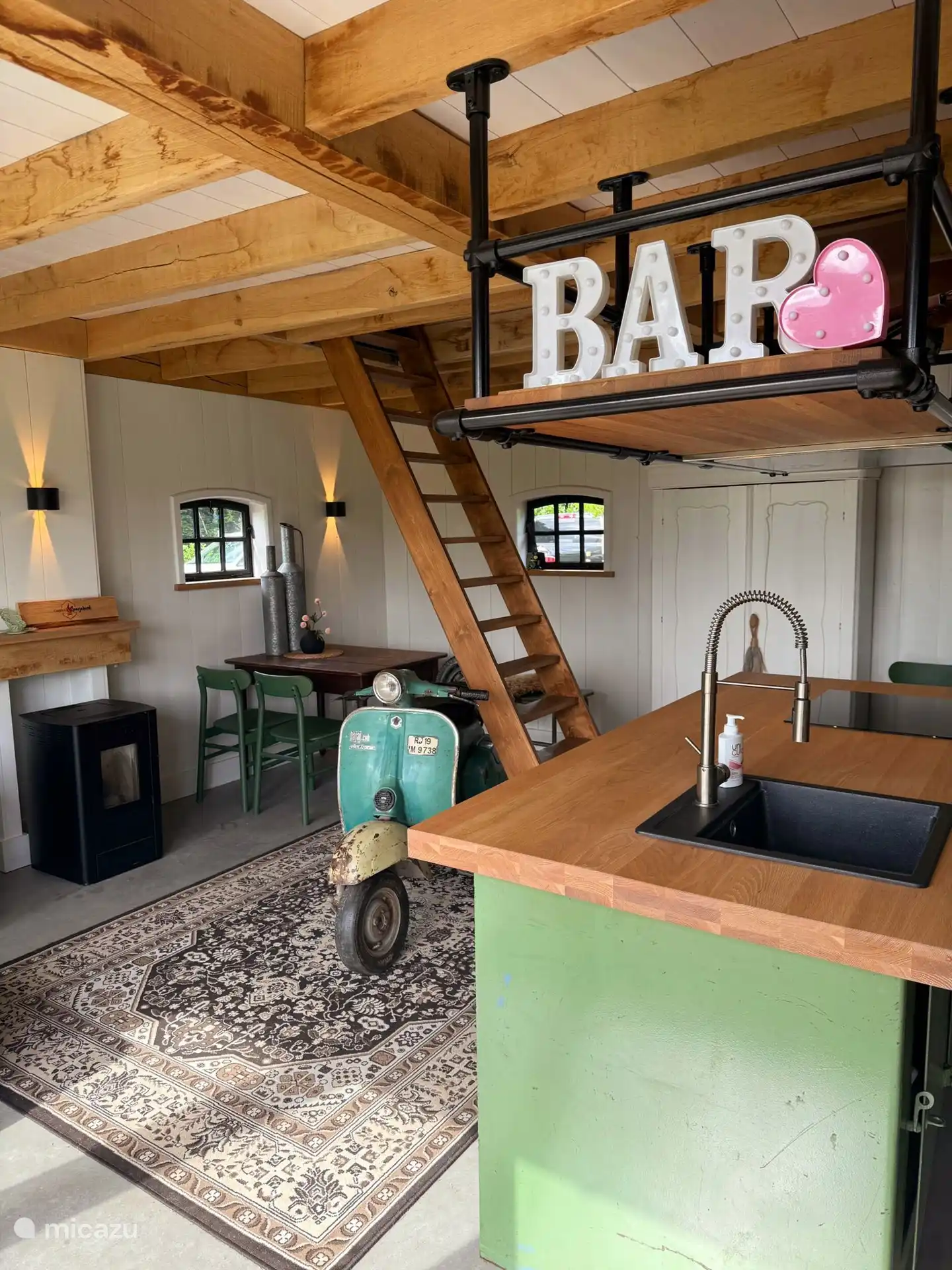 vakantiehuis huren in Zeijen, Drenthe, Nederland - Studio Sparjebird Hemrik