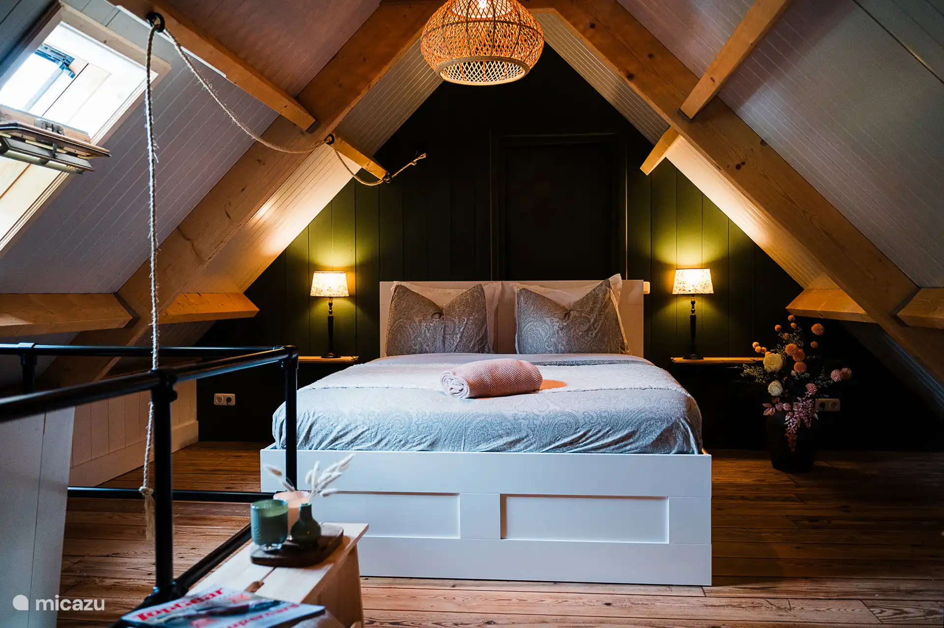 Slaapkamer studio Sparjebird 