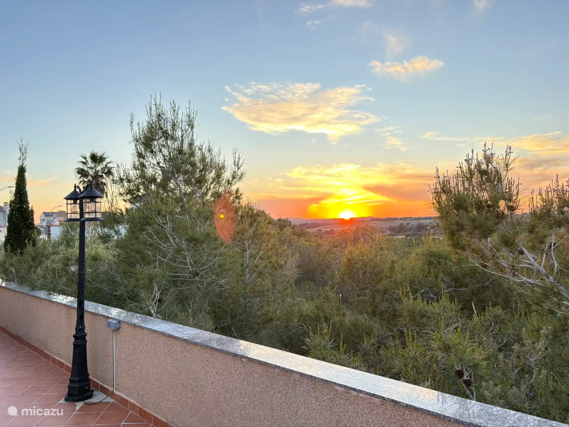 Villa Tember, de magnifiques couchers de soleil.